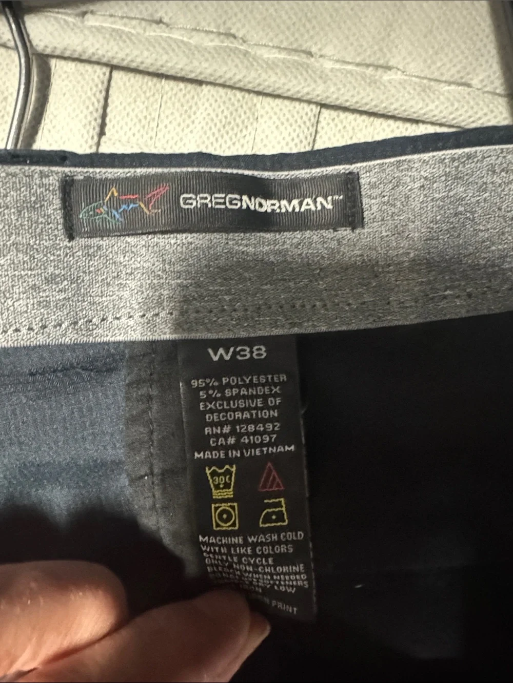 Greg Norman Men's Navy Performance Shorts
